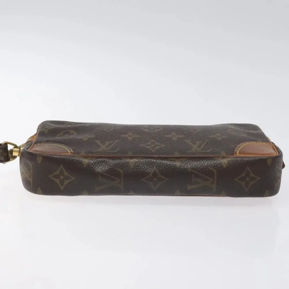 LOUIS VUITTON Monogram Marly Dragonne PM Clutch Bag M51827 LV Auth th6219 - Picture 7 of 16